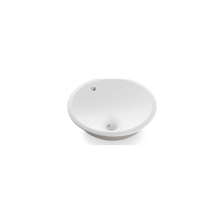 Pesuallas Bathco Cerdena B, Ø420mm, valkoinen