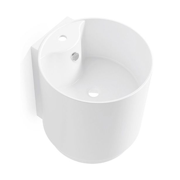 Pesuallas Bathco Hamburg, 400x420mm, valkoinen
