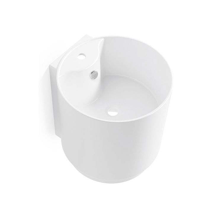 Pesuallas Bathco Hamburg, 400x420mm, valkoinen