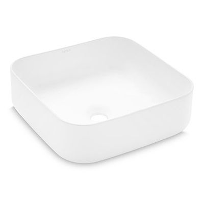 Malja-allas Bathco Dinan, 385x385mm, mattavalkoinen