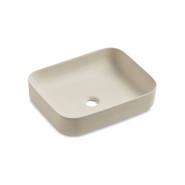 Malja-allas Bathco Dinan, 500x390mm, mattabeige