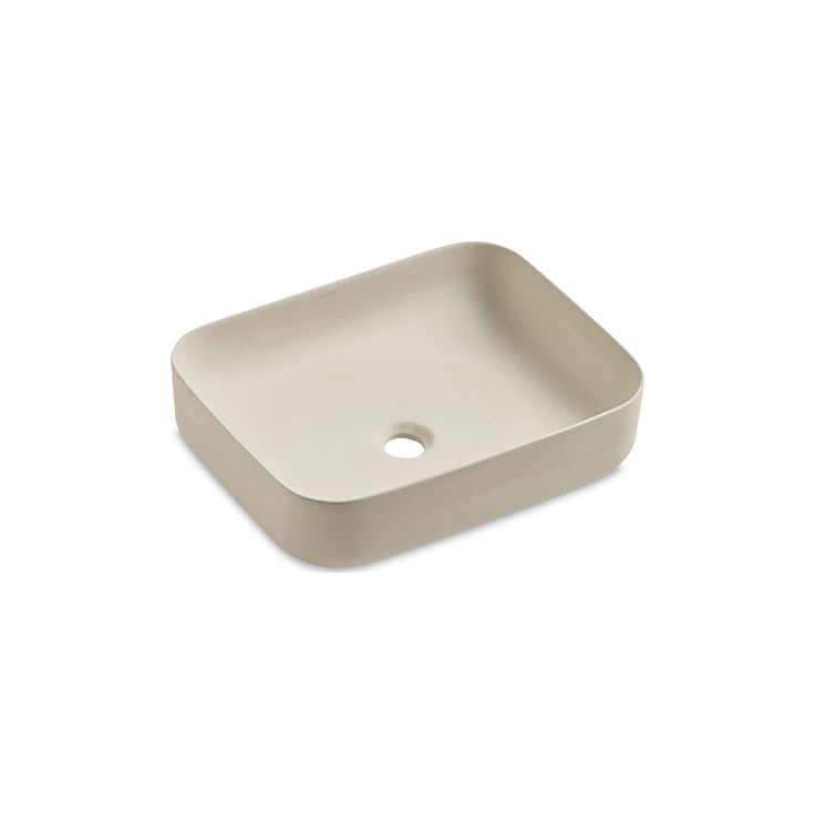 Malja-allas Bathco Dinan, 500x390mm, mattabeige