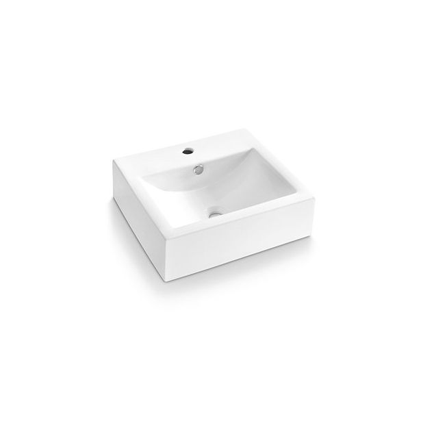 Malja-allas Bathco Bolonia A, 510x455mm, valkoinen