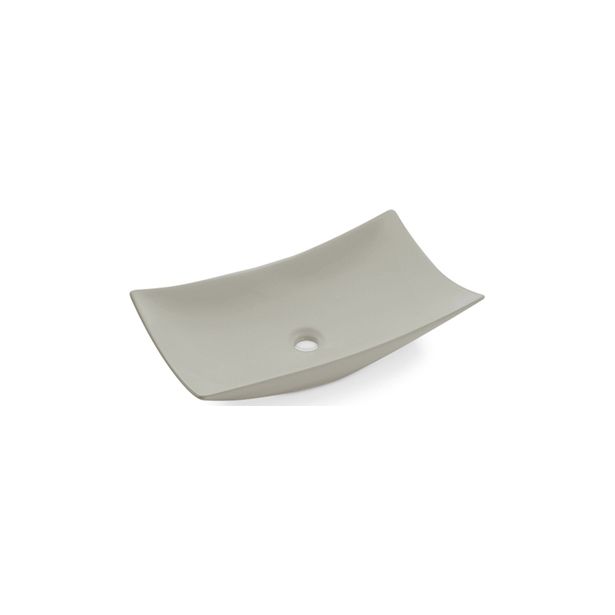 Malja-allas Bathco New Magdalena B, 575x325mm, matta luonnonvalkoinen