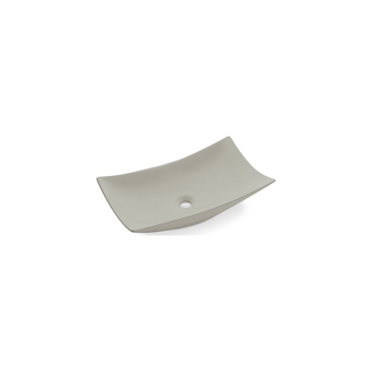 Malja-allas Bathco New Magdalena B, 575x325mm, matta luonnonvalkoinen