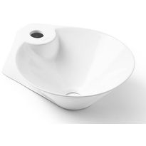 Malja-allas Bathco Navia Ø310mm valkoinen