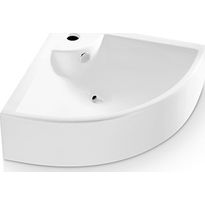 Pesuallas Bathco Oporto, Ø660mm, valkoinen