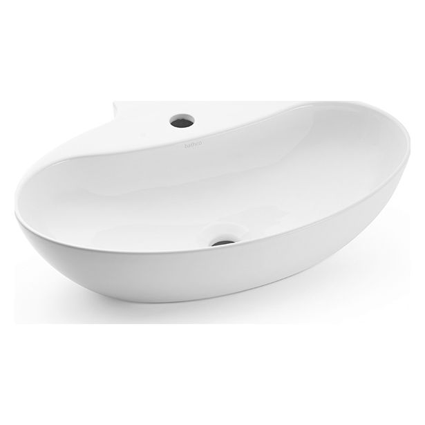 Malja-allas Bathco New Malaga, 600x410mm, valkoinen