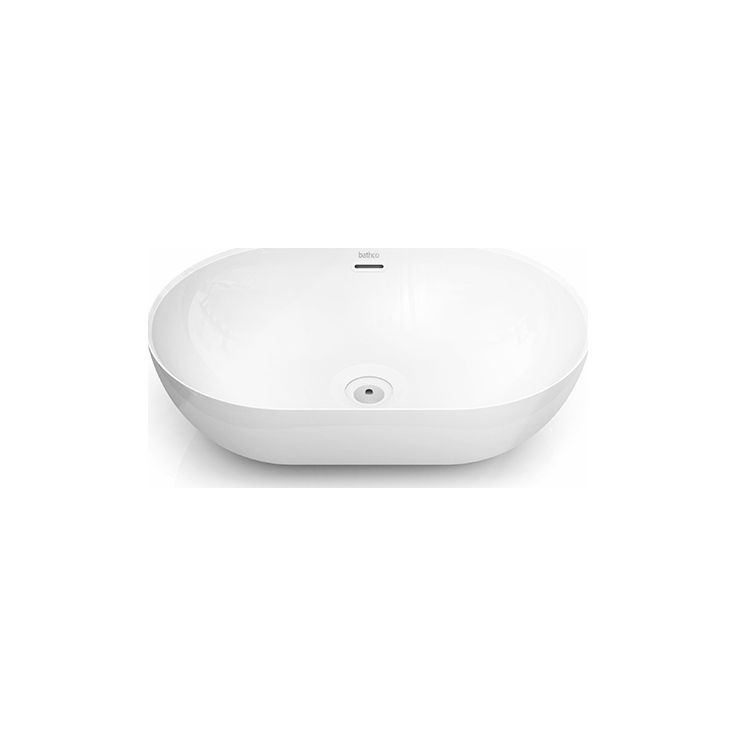Malja-allas Bathco Livorno, 540x360mm, valkoinen