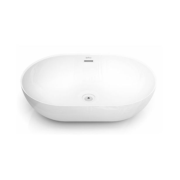 Malja-allas Bathco Livorno, 600x405mm, valkoinen
