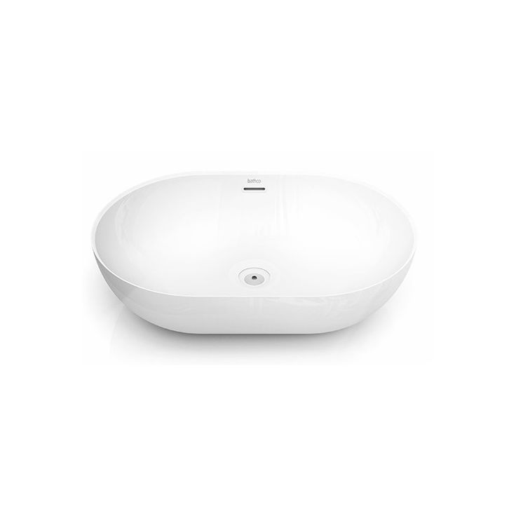 Malja-allas Bathco Livorno, 600x405mm, valkoinen