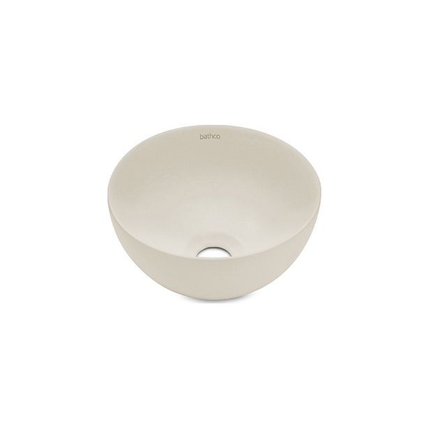 Malja-allas Bathco Mini Lys, 230x230mm, mattabeige