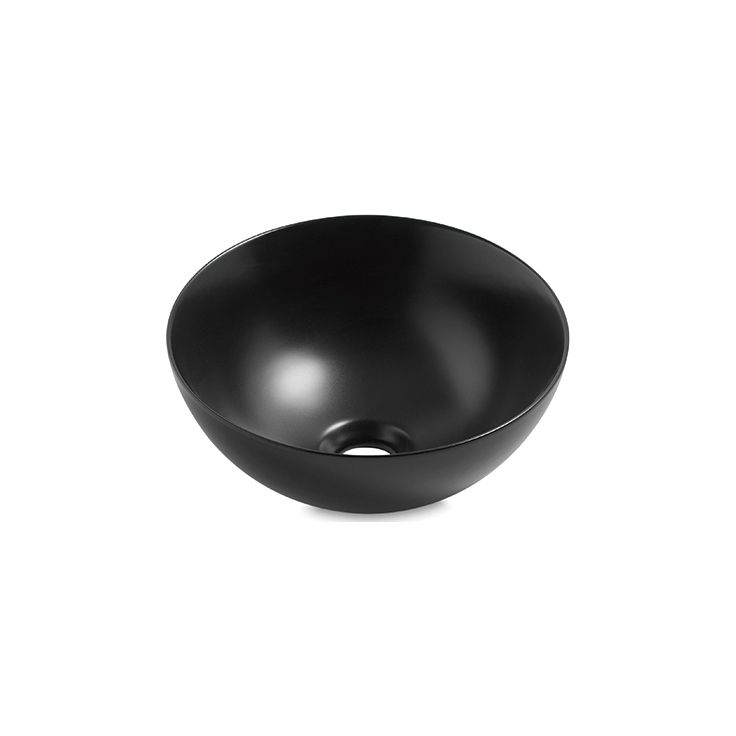 Malja-allas Bathco Dakas, Ø300mm, mattamusta