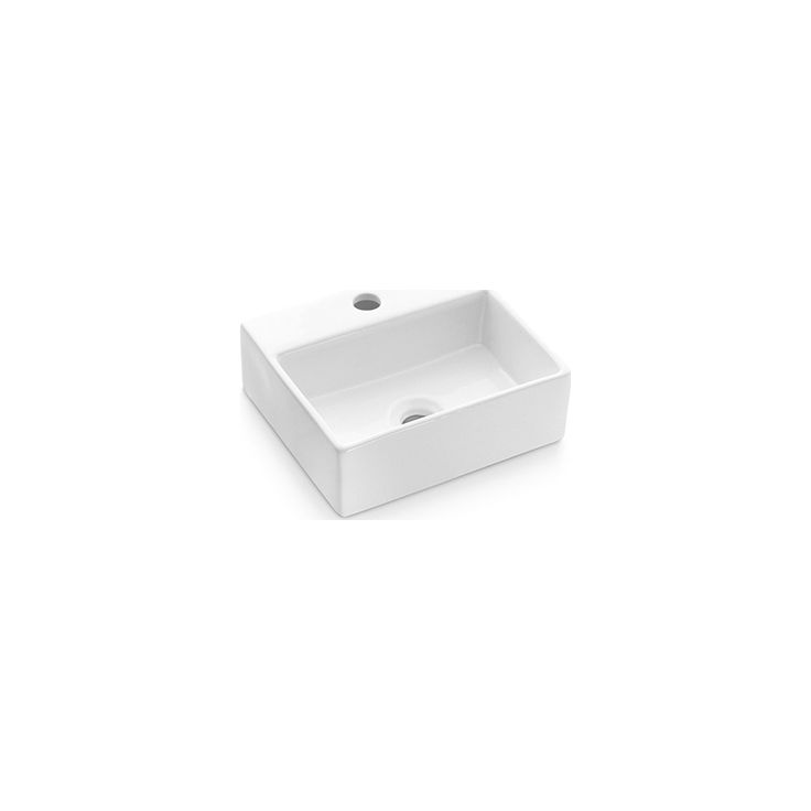 Malja-allas Bathco New Bergamo, 335x310mm, valkoinen