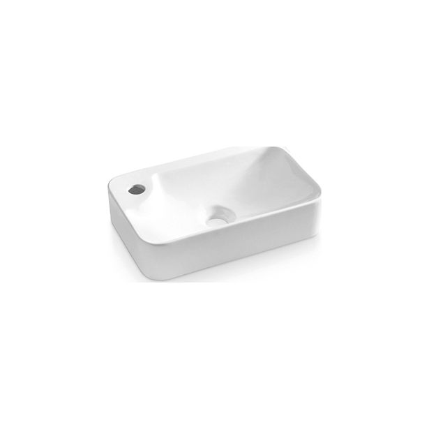 Malja-allas Bathco Alicante, 440x340mm, valkoinen