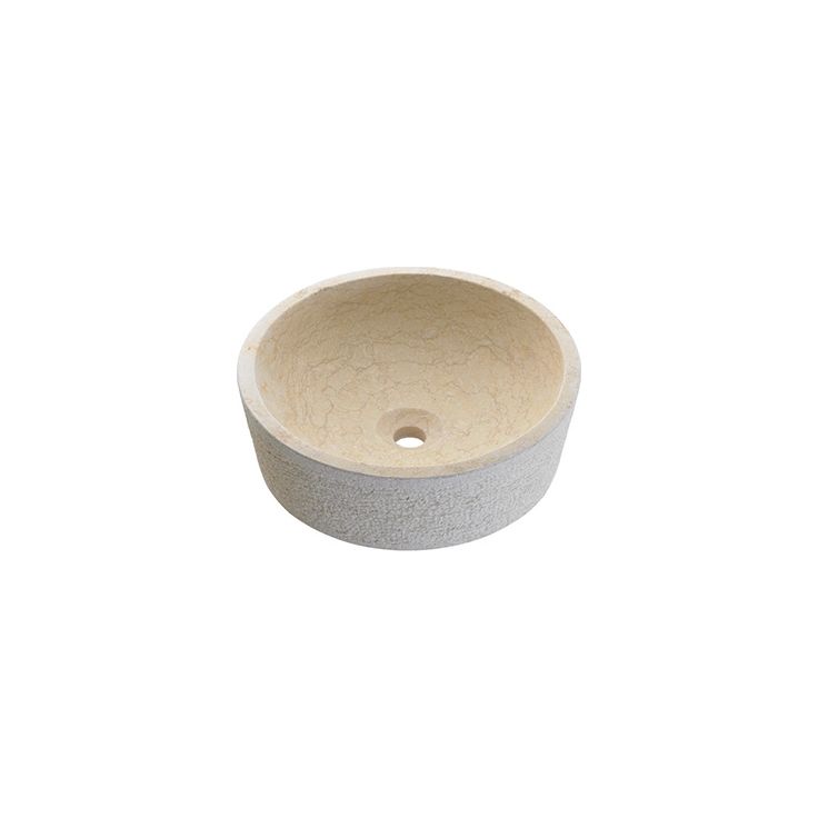 Malja-allas Bathco Dual, Ø405mm, beige