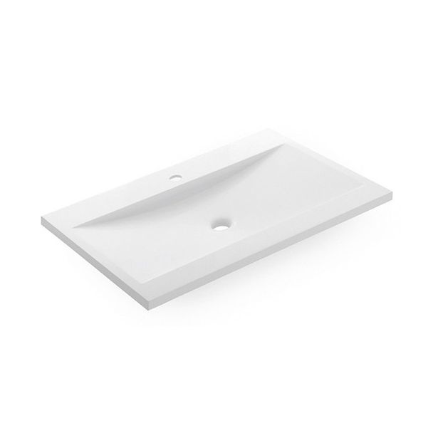 Pesuallas Bathco Manhattan, 800x450mm, valkoinen