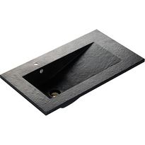 Pesuallas Bathco Tecno Pizarra, 800x450mm, musta