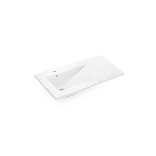 Pesuallas Bathco Tecno, 1000x450mm, valkoinen