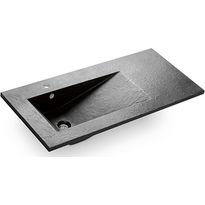 Pesuallas Bathco Tecno Pizarra, 1000x450mm, musta