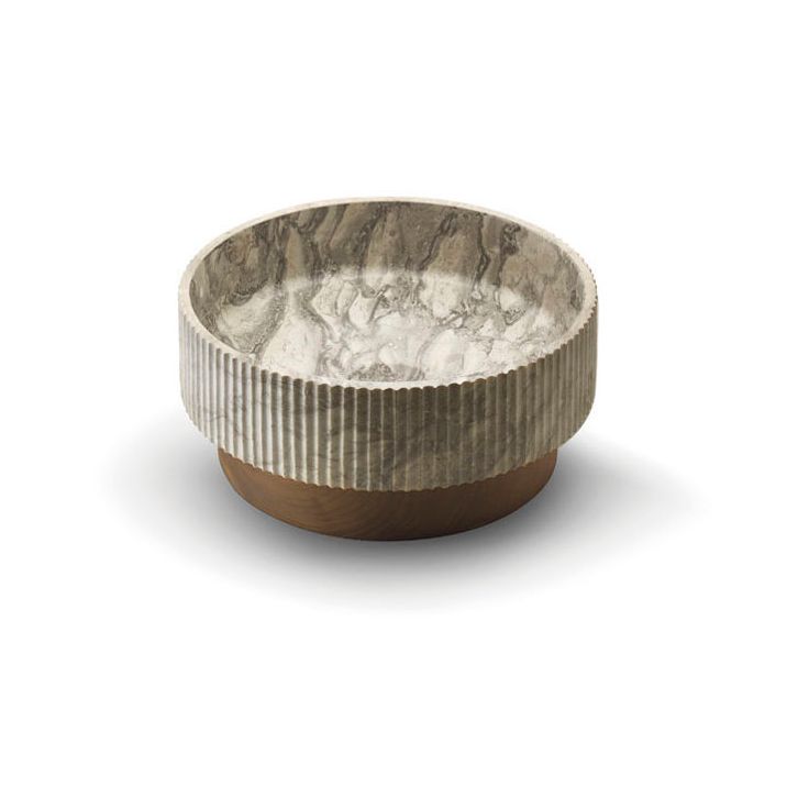 Malja-allas Bathco Mappi Doreng Ø360mm harmaa