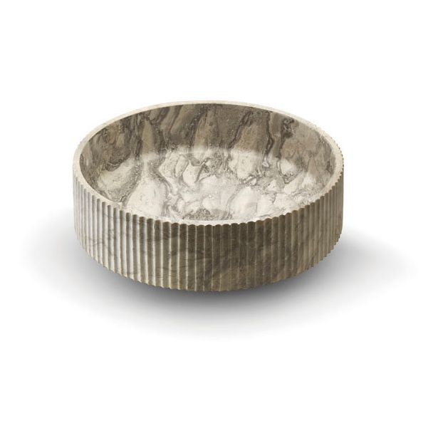 Malja-allas Bathco Mappi C Doreng Ø360mm harmaa