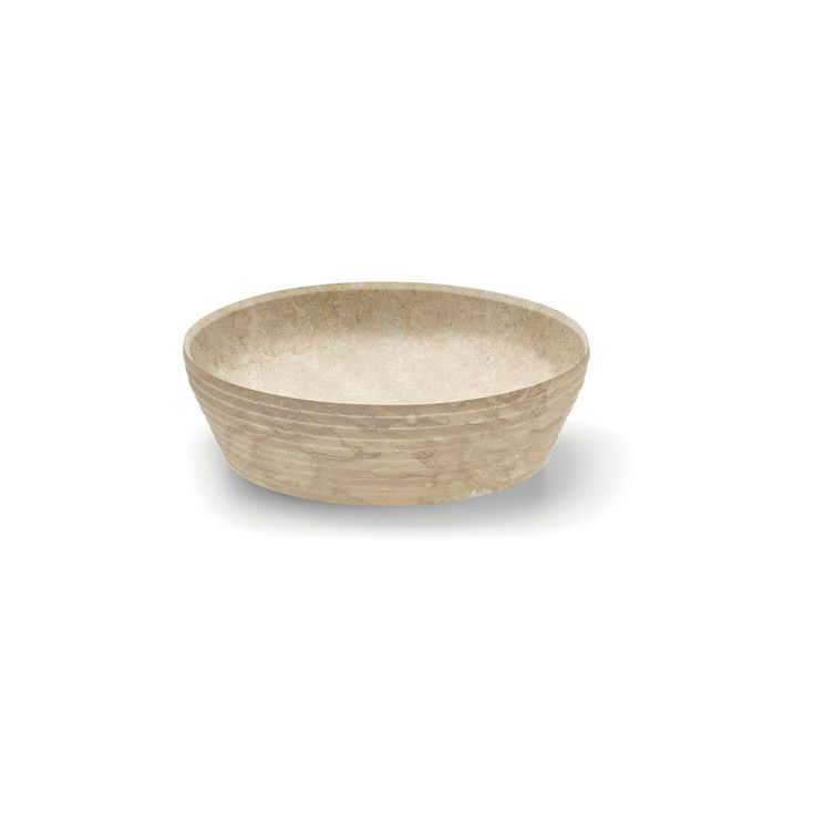 Malja-allas Bathco Mimika C Ø380mm beige
