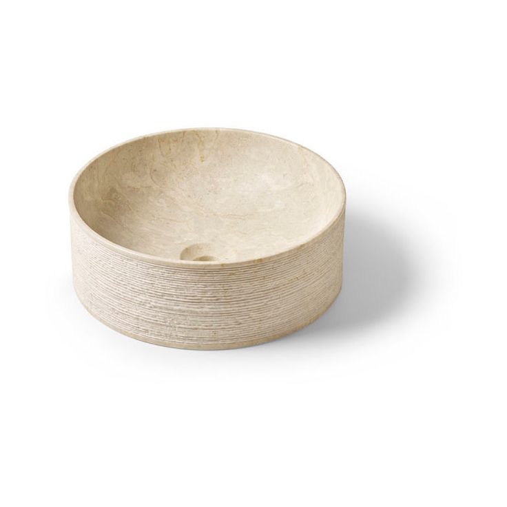 Malja-allas Bathco Morella Circular Ø380mm beige