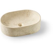 Malja-allas Bathco Morella Oval 520x370mm beige