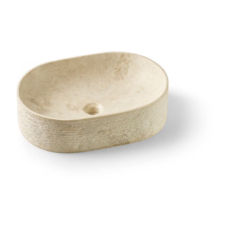 Malja-allas Bathco Morella Oval 520x370mm beige