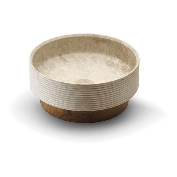 Malja-allas Bathco Papua A Ø360mm beige