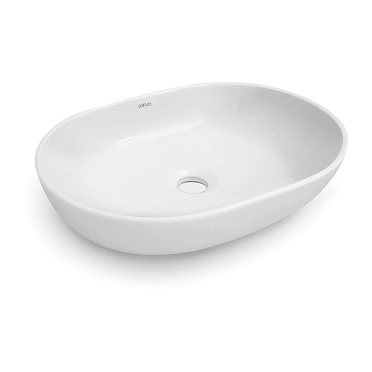 Malja-allas Bathco Arequipa 480x350mm valkoinen