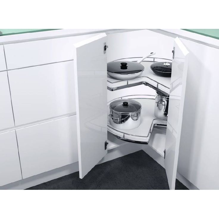 Kulmakaruselli Beslag Design Recorner Maxx &frac34;, 760mm, valkoinen