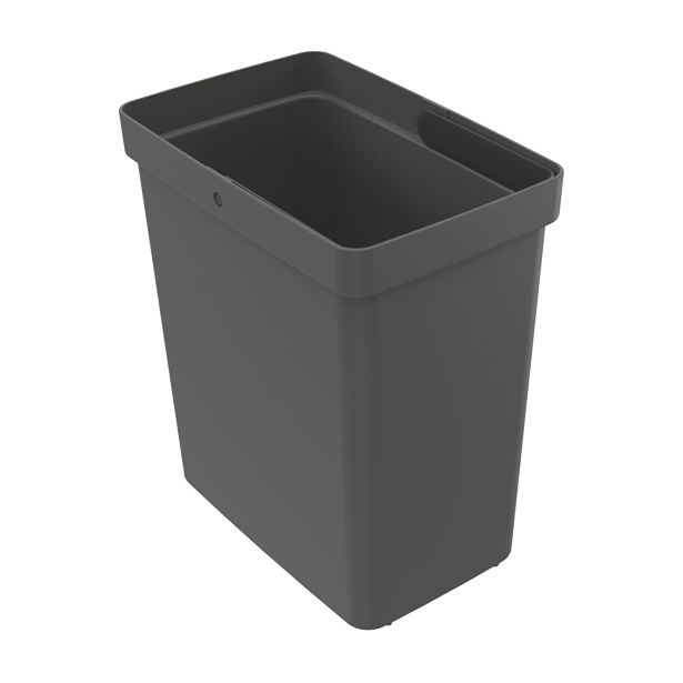 Roska-astia Beslag Design Compact, 10l, tummanharmaa