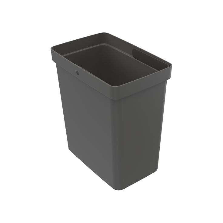 Roska-astia Beslag Design Compact, 10l, tummanharmaa