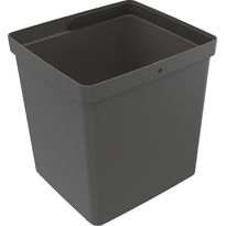 Roska-astia Beslag Design Compact, 19l, tummanharmaa