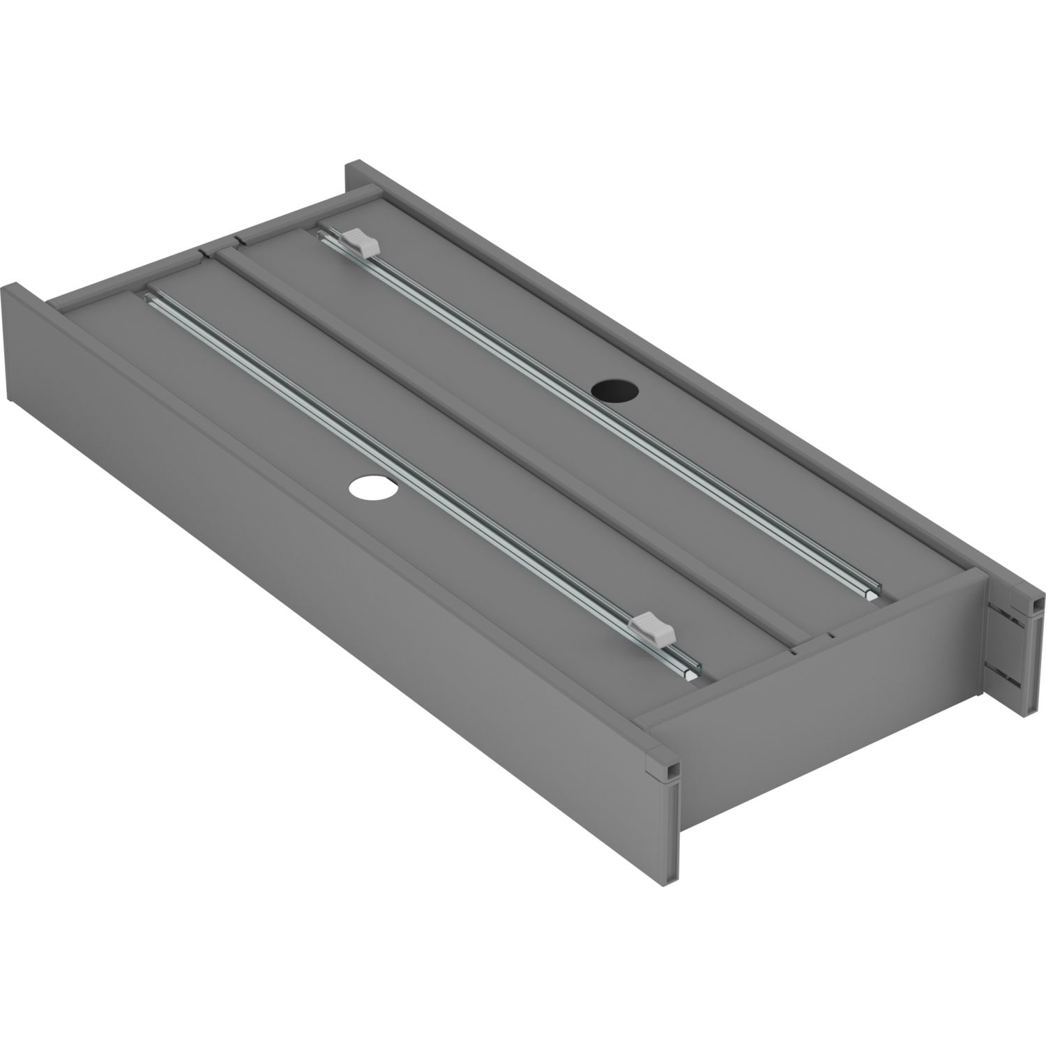 Laatikonjakaja Beslag Design Flex Basic, 200/500mm, harmaa