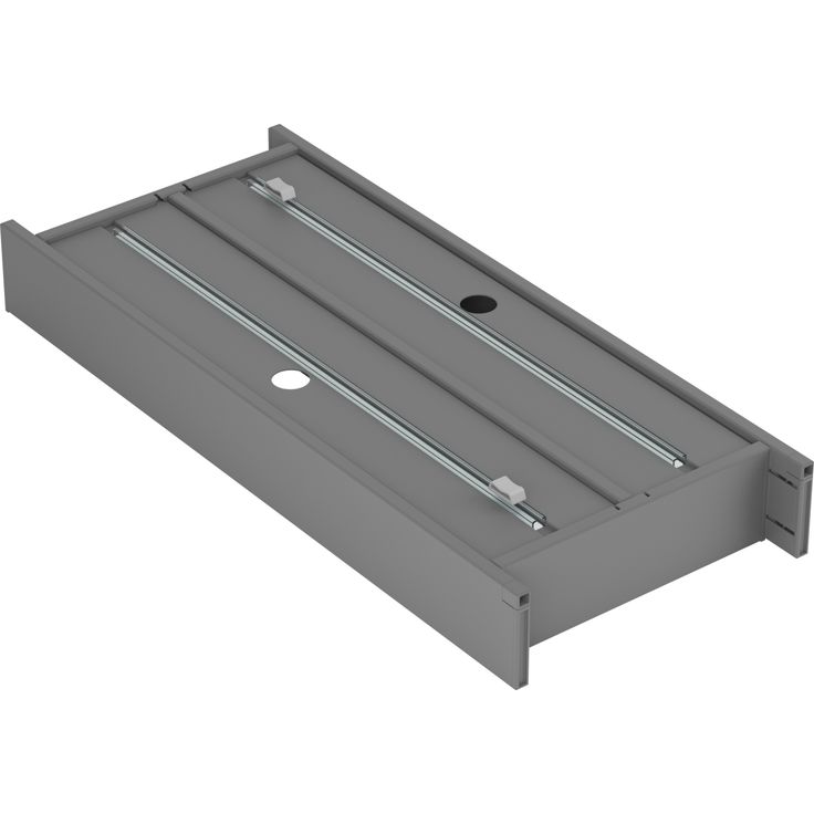 Laatikonjakaja Beslag Design Flex Basic, 200/500mm, harmaa
