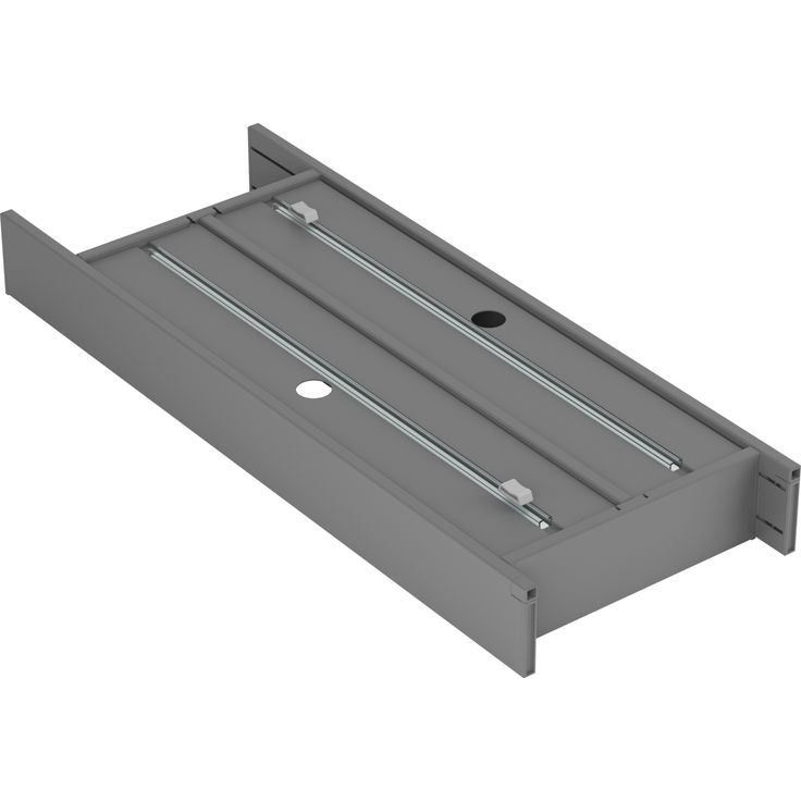 Laatikonjakaja Beslag Design Flex Basic, 200/550mm, harmaa