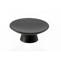 Nuppivedin Beslag Design Olympia, Ø50x20mm, musta