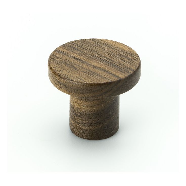 Nuppivedin Beslag Design Circum, Ø33x28mm, pähkinä