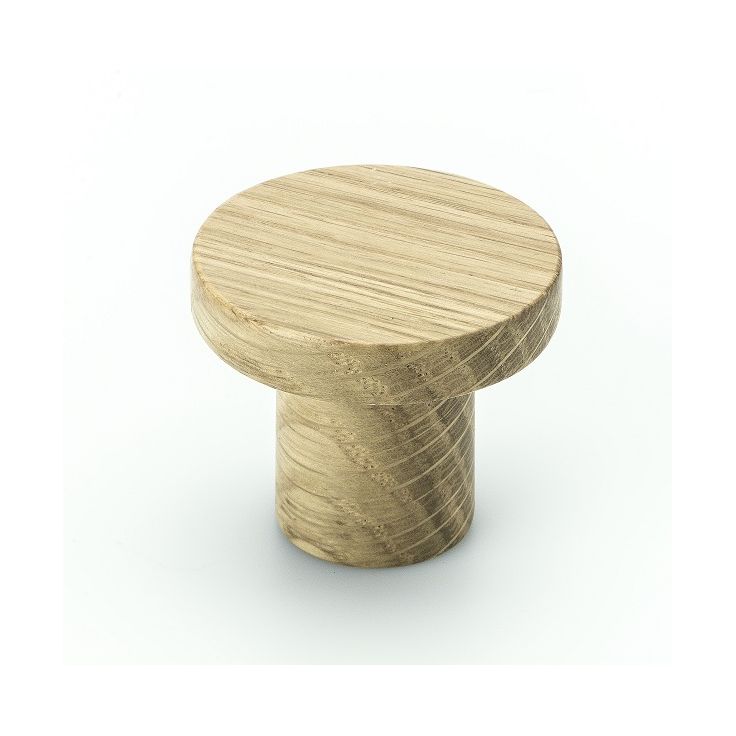Nuppivedin Beslag Design Circum, Ø33x28mm, tammi