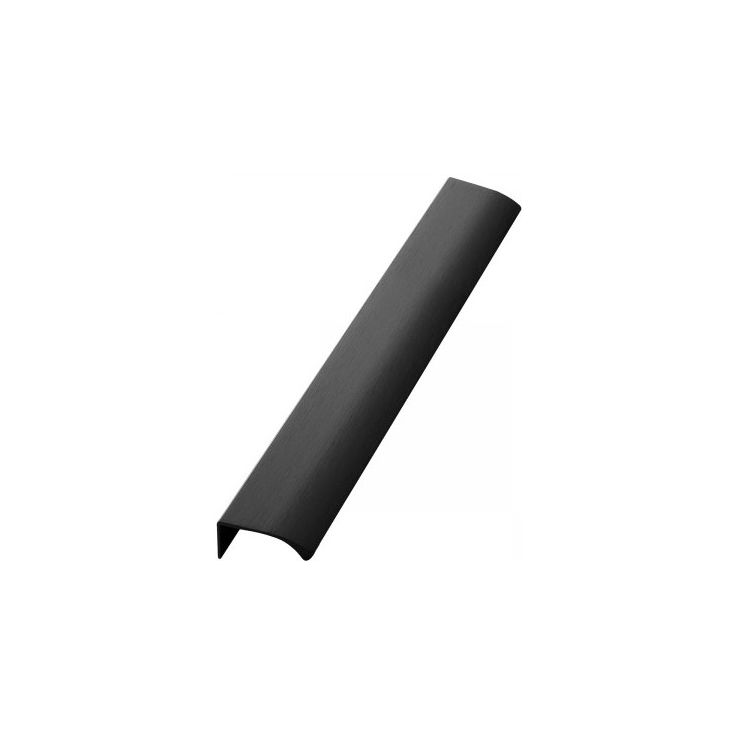 Profiilivedin Beslag Design Edge Straight, 350x18x41mm, musta