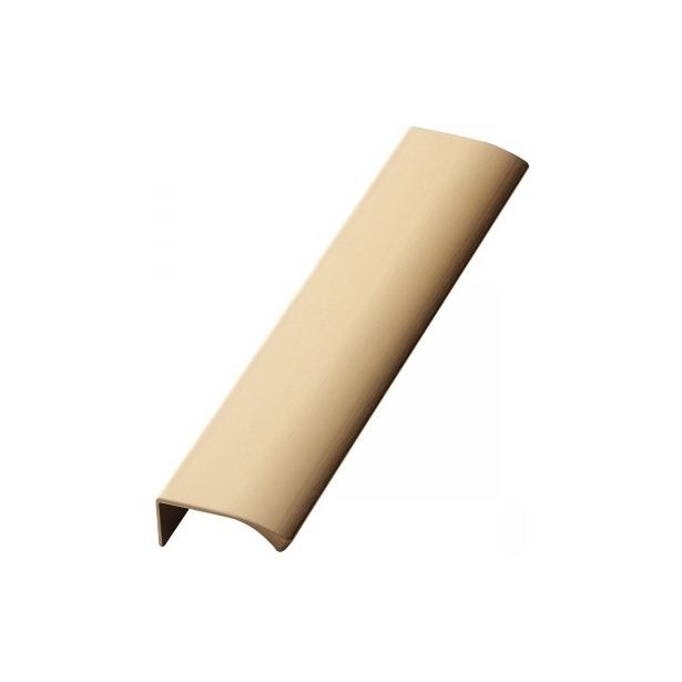 Profiilivedin Beslag Design Edge Straight, 200 mm, harjattu messinki