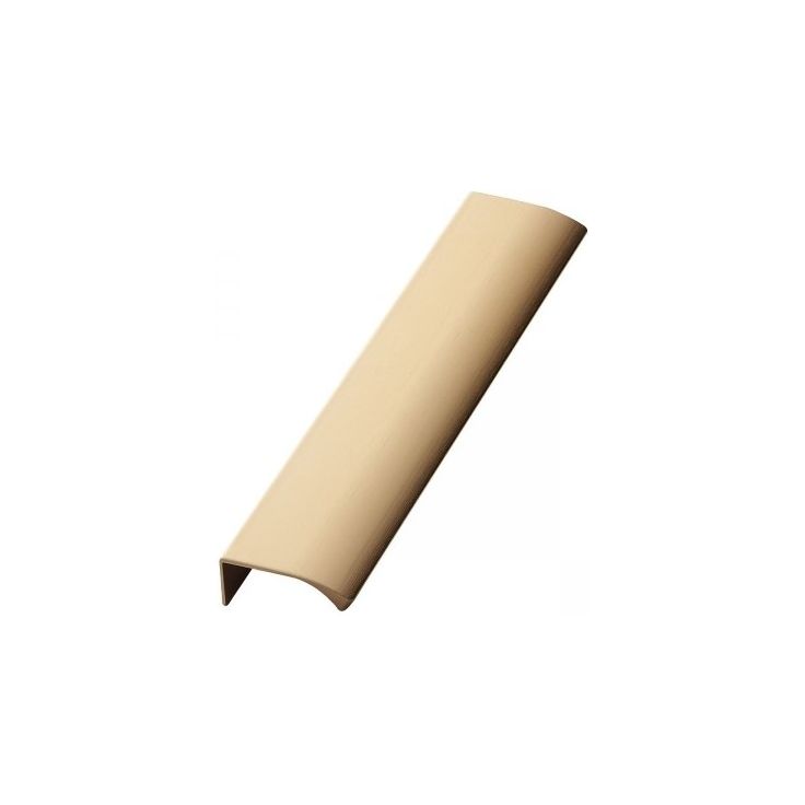 Profiilivedin Beslag Design Edge Straight, 200 mm, harjattu messinki