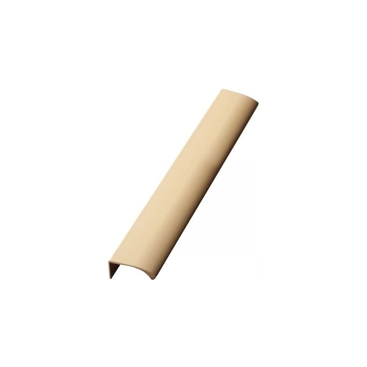 Profiilivedin Beslag Design Edge Straight, 350 mm, harjattu messinki