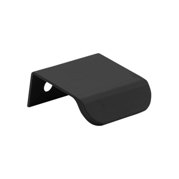 Profiilivedin Beslag Design Roundy, 40x40x18mm, harjattu musta