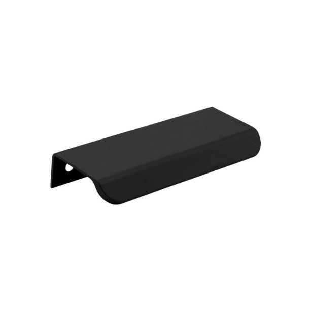 Profiilivedin Beslag Design Roundy, 100x40x18mm, harjattu musta