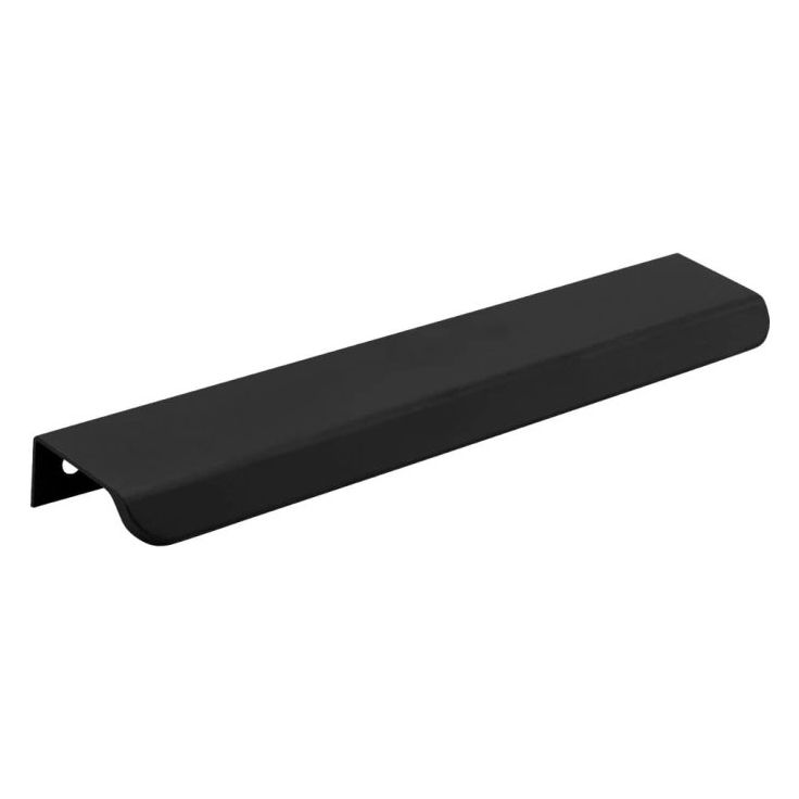 Profiilivedin Beslag Design Roundy, 200x40x18mm, harjattu musta