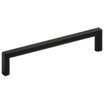 Lankavedin Beslag Design Soft, 135x8x28 mm, cc 128 mm, mattamusta